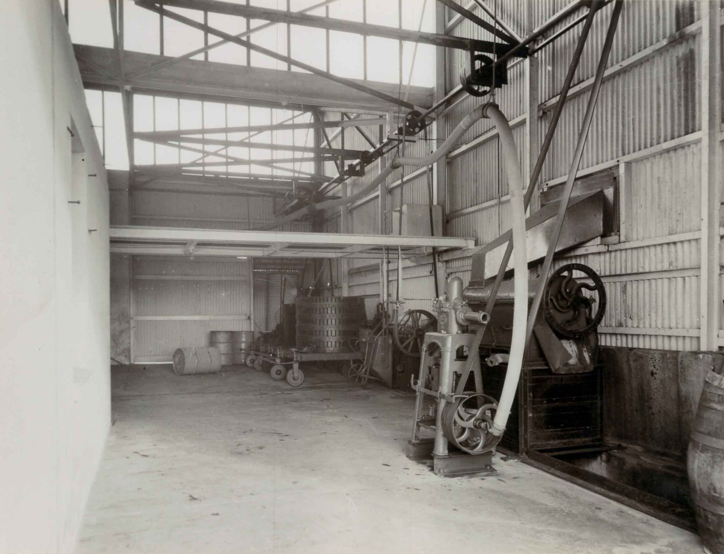 Milling Plant at Springton Winery
